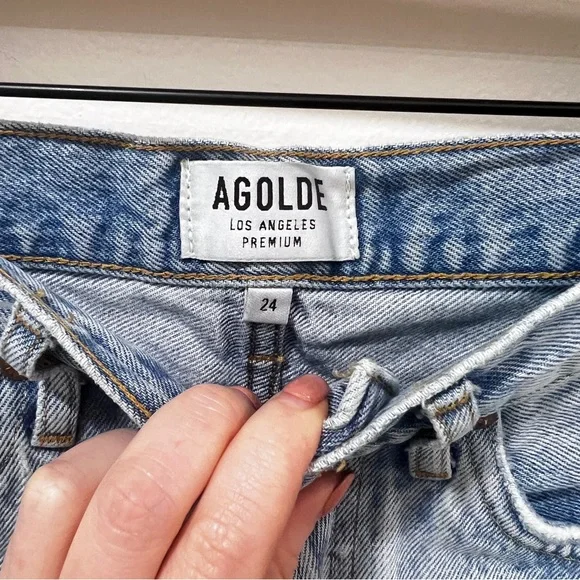 AGOLDE Parker Vintage Cut Off Short Size 24